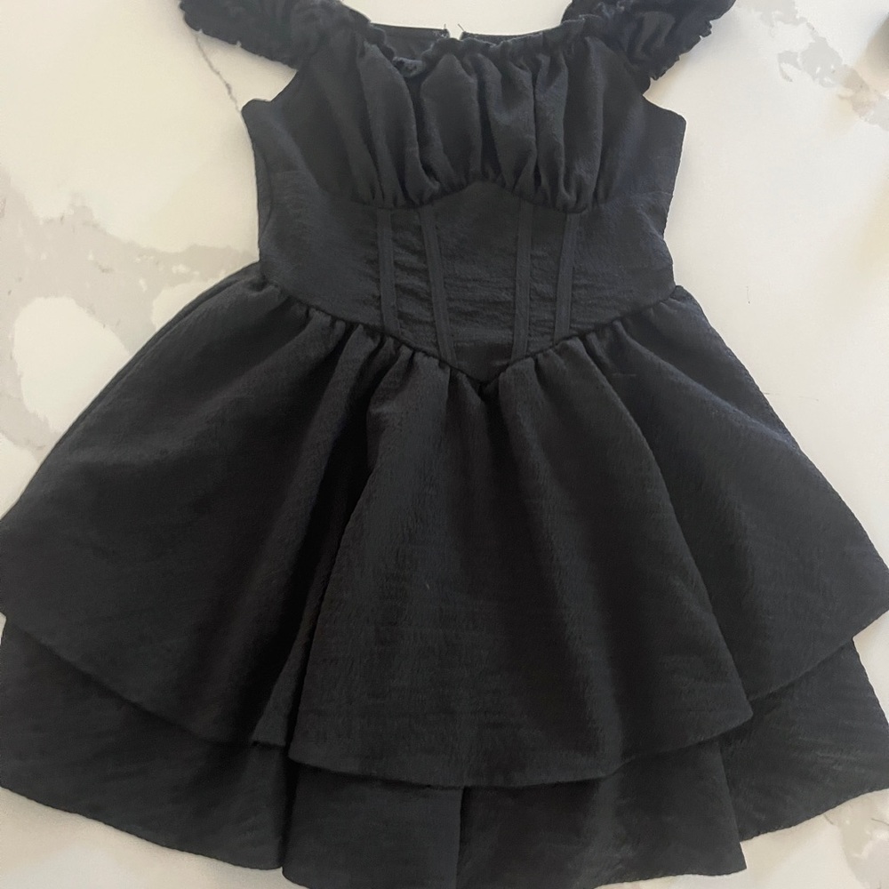 Elegant Black Kids Dress